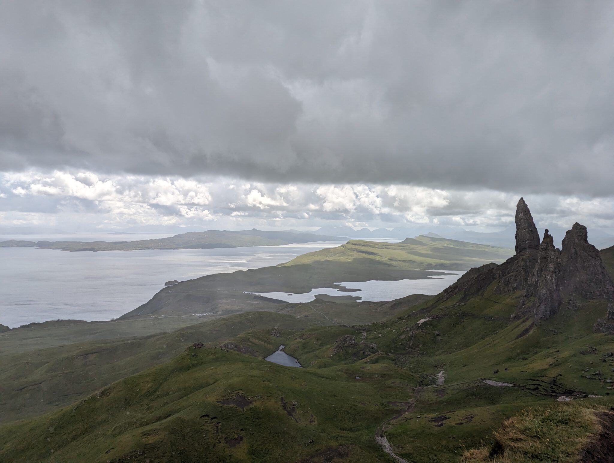 Erste schottische Waschung. Check.